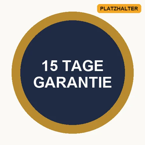 15 Tage Garantie